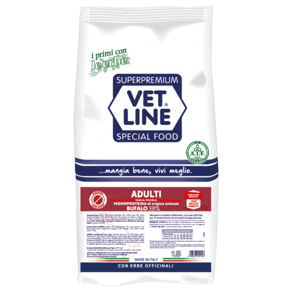 Vet Line Adulti - Bufalo - 12,5 Kg