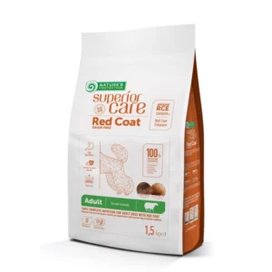 Nature's Protection - Superior Care - RED COAT Adult Small con AGNELLO 1,5 Kg