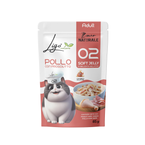 Filetti in gelatina POLLO E PROSCIUTTO - Ligo 85g