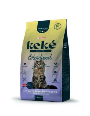 Kekè Gatto Sterilizzato - Carni Bianche 1,5kg