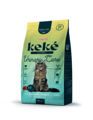 Kekè Gatto Urinary - Salmone e riso 1,5kg
