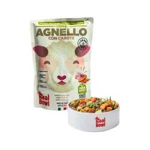 Real Bowl Cane 150g - Agnello e carote
