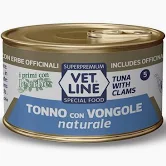 Vet Line Gatto Umido naturale tonno e vongole 70g
