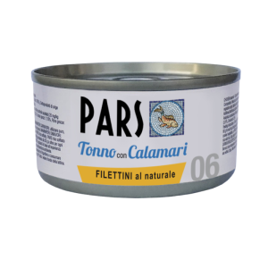 Filetti al Naturale Tonno con Calamari - Pars 85g