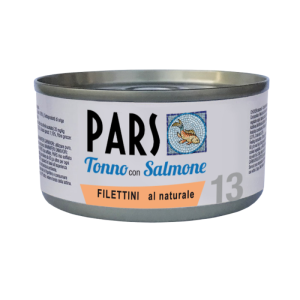 Filetti al naturale Tonno con Salmone - Pars 85g