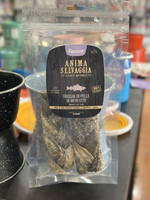Treccia di merluzzo essiccato 100% naturale 50g