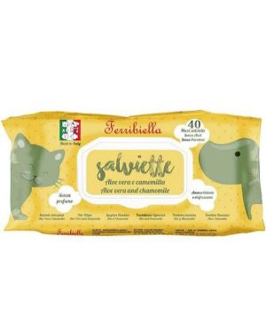 salviette CAMOMILLA Ferribiella 40pz