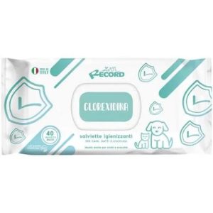Salviette 40pz CLOREXIDINA - Record