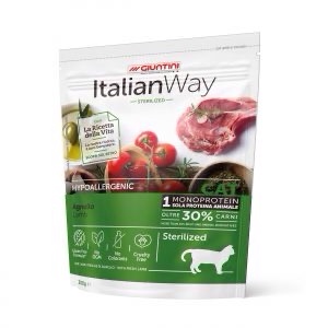 Italian Way Cat Sterilizzato AGNELLO - 1,5 kg