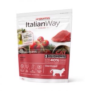 Italian Way Cat Sterilizzato MANZO - 1,5 kg